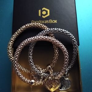 Pandora's Box 7.5 - 8 bracelets trio